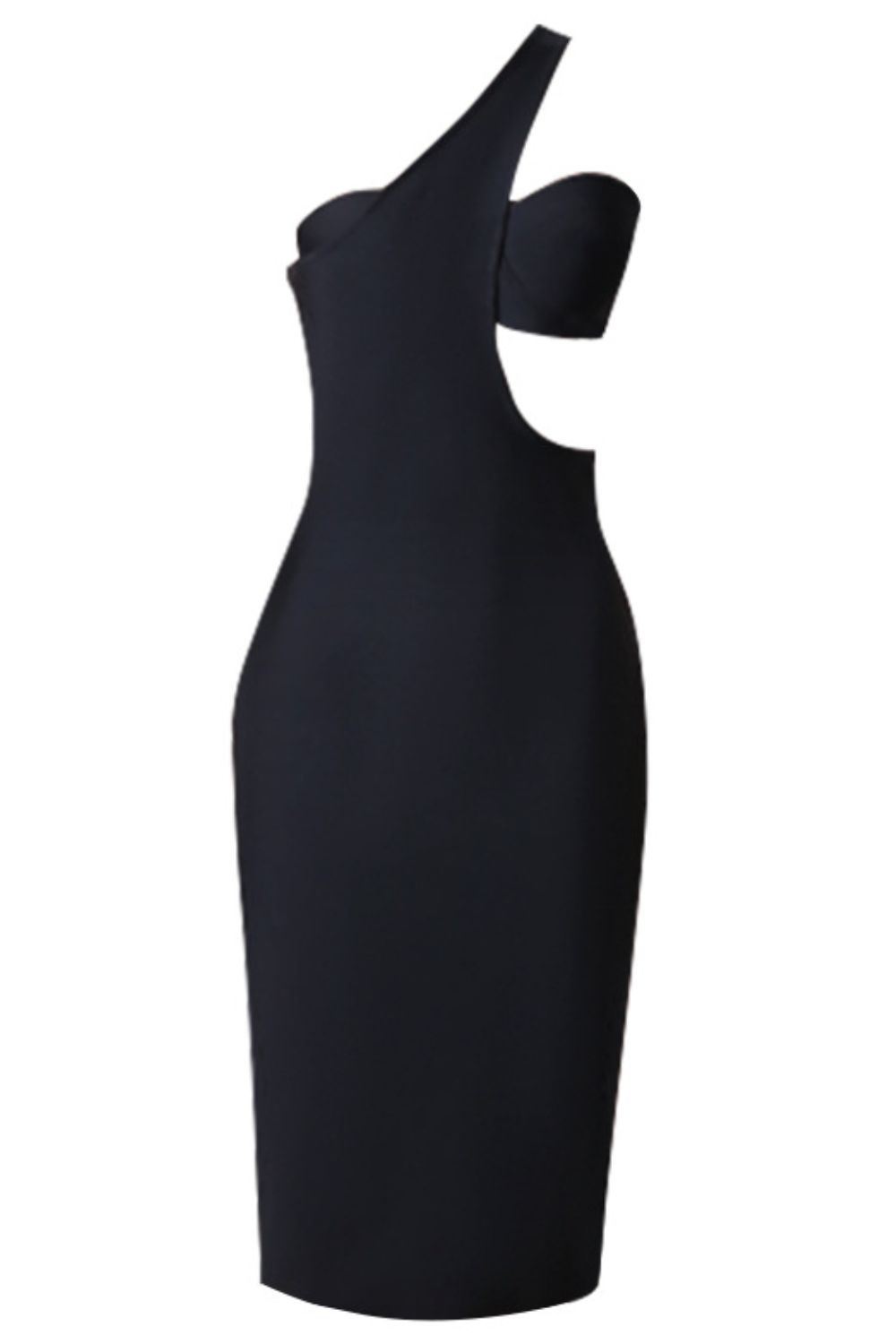 Sequin Asymmetrical Fringe Hem One-Shoulder Dress – Cloved in Ivy Boutique